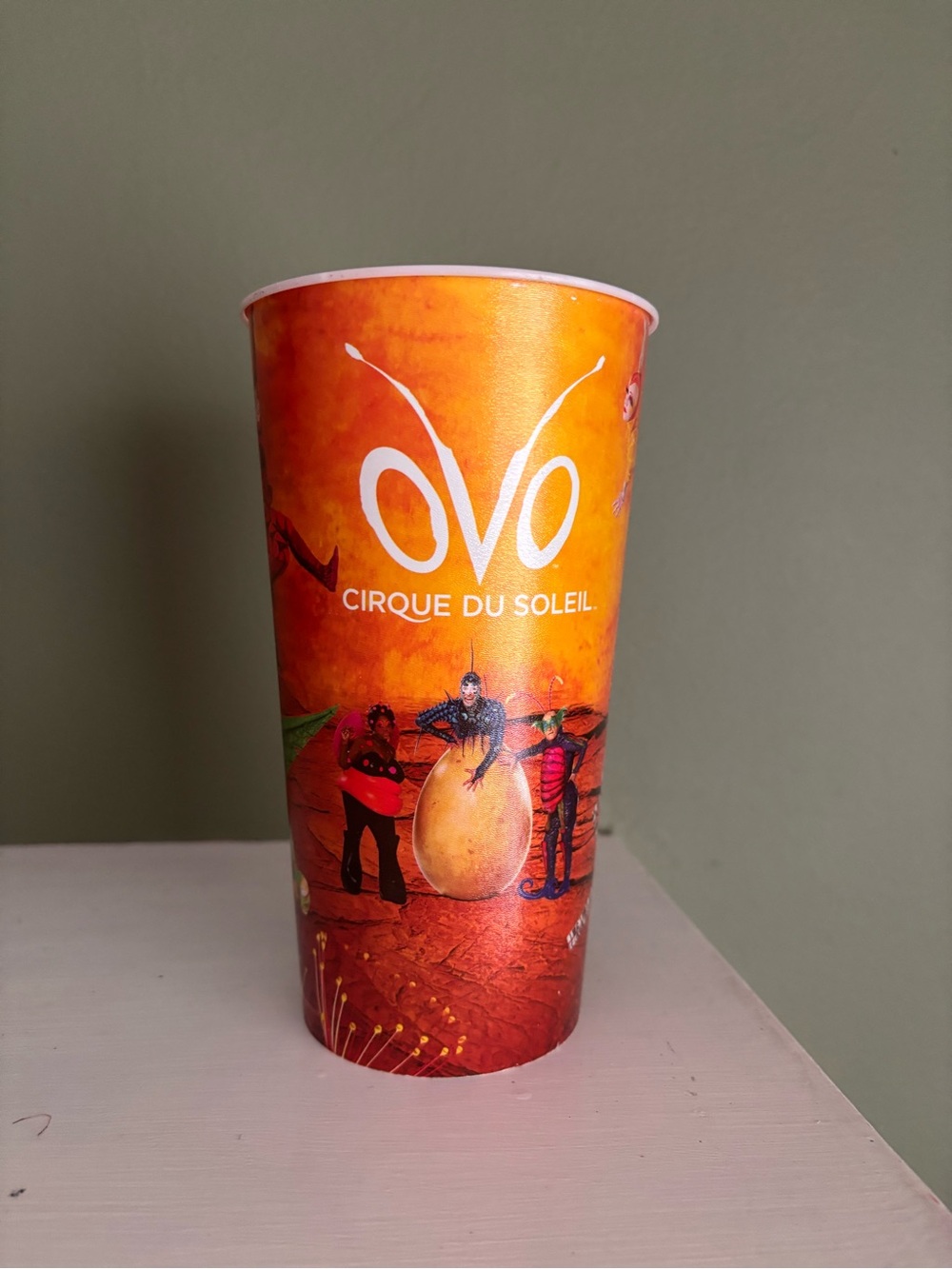 Cirque du Soleil OVO Themed Reusable drink Cup
